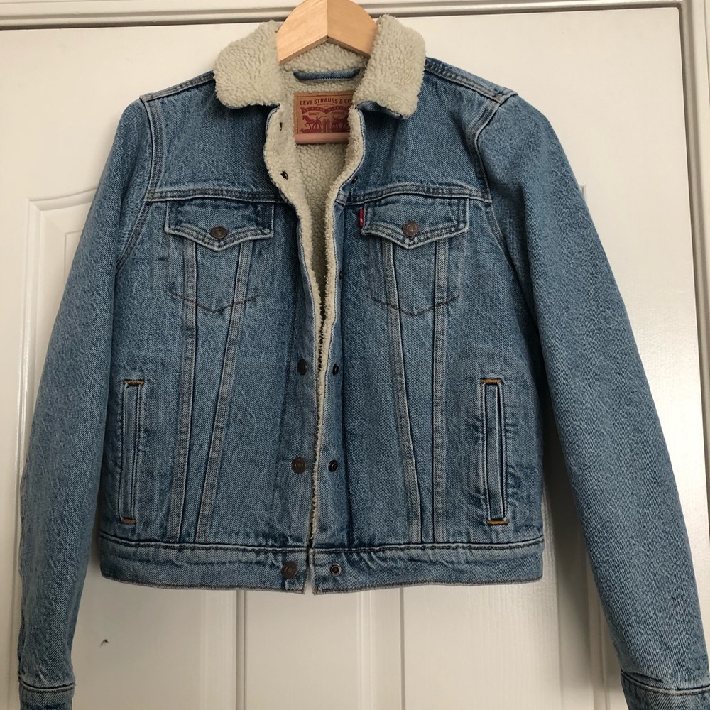 Levi’s Sherpa Denim Jacket